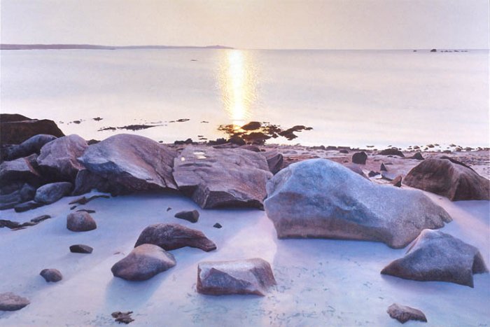 562 Sun, Sea, Sand, Stones; Low Tide