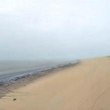 782 Low Tide and Mist, Fisher Beach