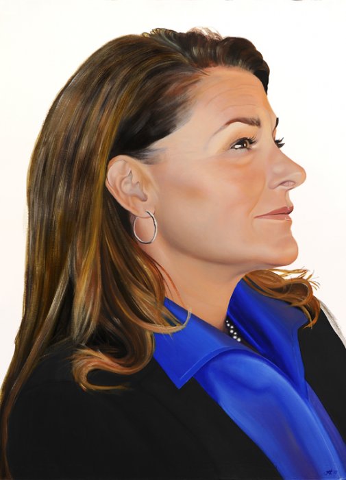 2067 Melinda Gates, Portrait Study