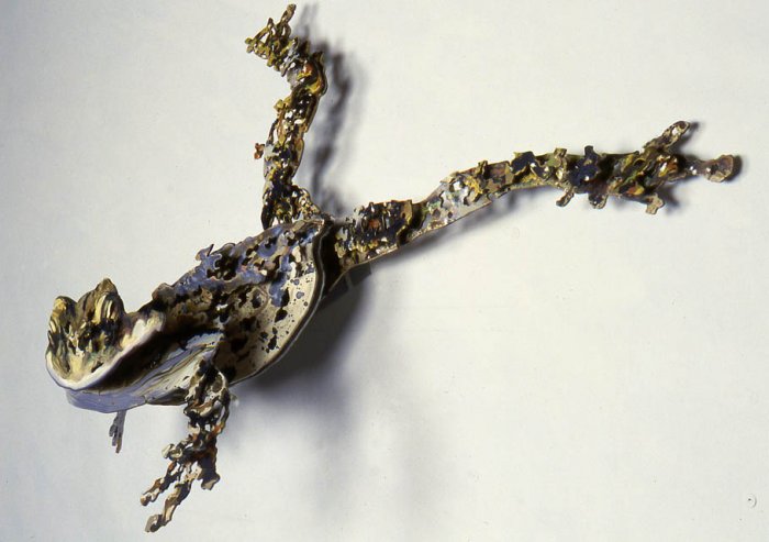 Balletic Frog, side view
