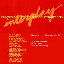 Interplay, November-December 1985, exhibition catalogue