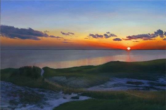 715 Path to the Beach, Sunset