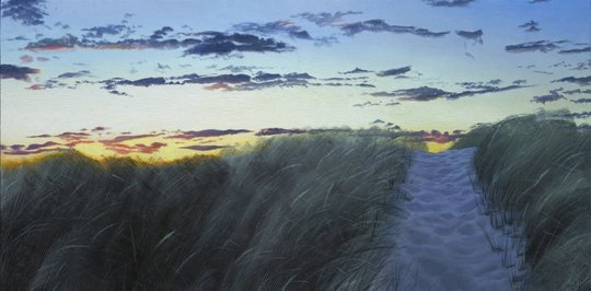 754 Path, Grass, and Clouds