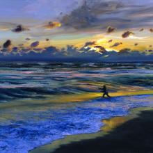 708 Surf-Casting Sunrise