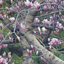 824 Magnolias & Pines #1 - detail