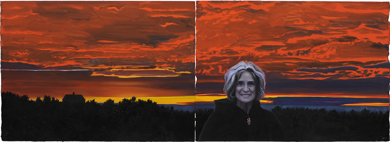 2063 Hopper House Sunset (Wishing Away the Kline House)