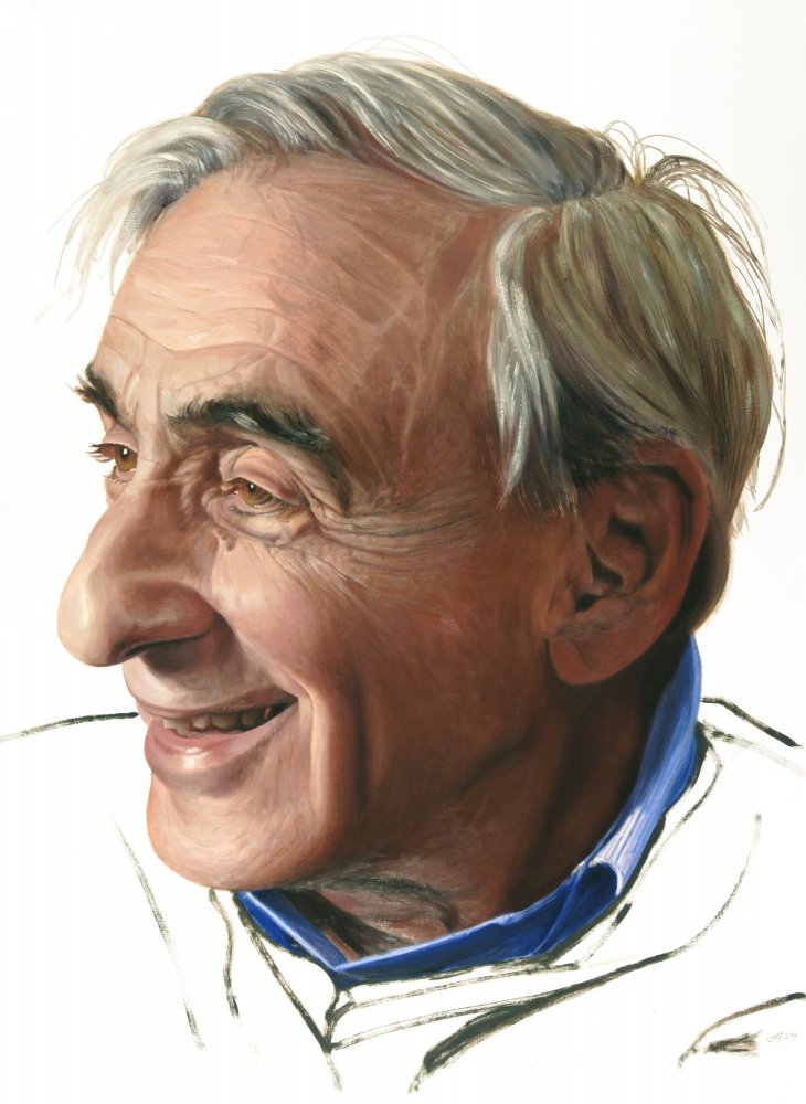 1054 Michael Walzer, Portrait Study #1