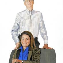 2008 Bill & Melinda Gates, Color Study #7