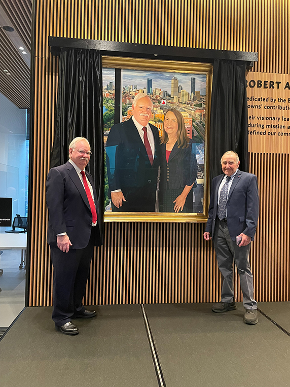 2518 Drs Robert & Beverly Brown portrait dedication, September 25, 2025