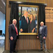 2518 Drs Robert & Beverly Brown portrait dedication, September 25, 2025
