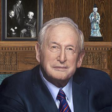 Jay Rockefeller. Former Governor of West Virginia (1980-1984) and Senator from West Virginia (1984-2015).