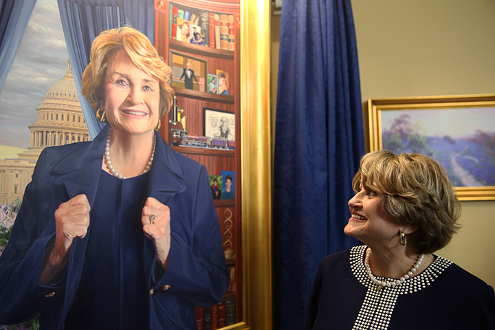 2190 Presentation of Louise Slaughter's portrait in the Chamber of the House Rules Committee-1