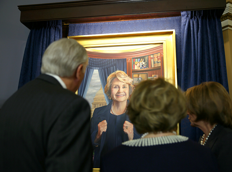 2190 Presentation of Louise Slaughter's portrait in the Chamber of the House Rules Committee-3