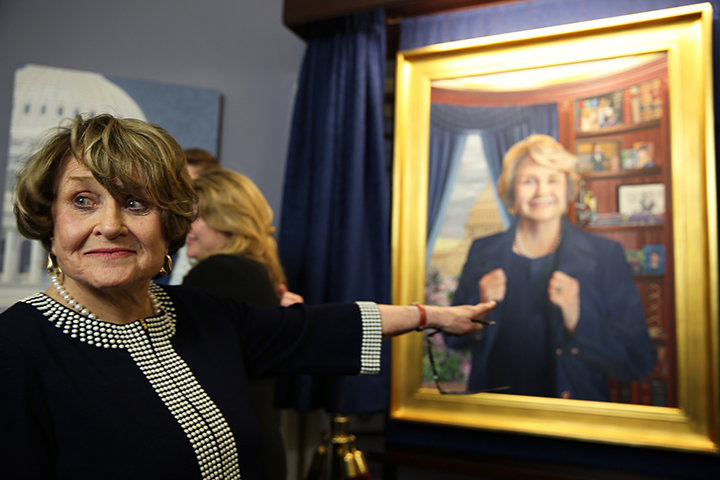 2190 Presentation of Louise Slaughter's portrait in the Chamber of the House Rules Committee-4