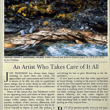 Christian Science Monitor, Art Now review, January 31 1991
