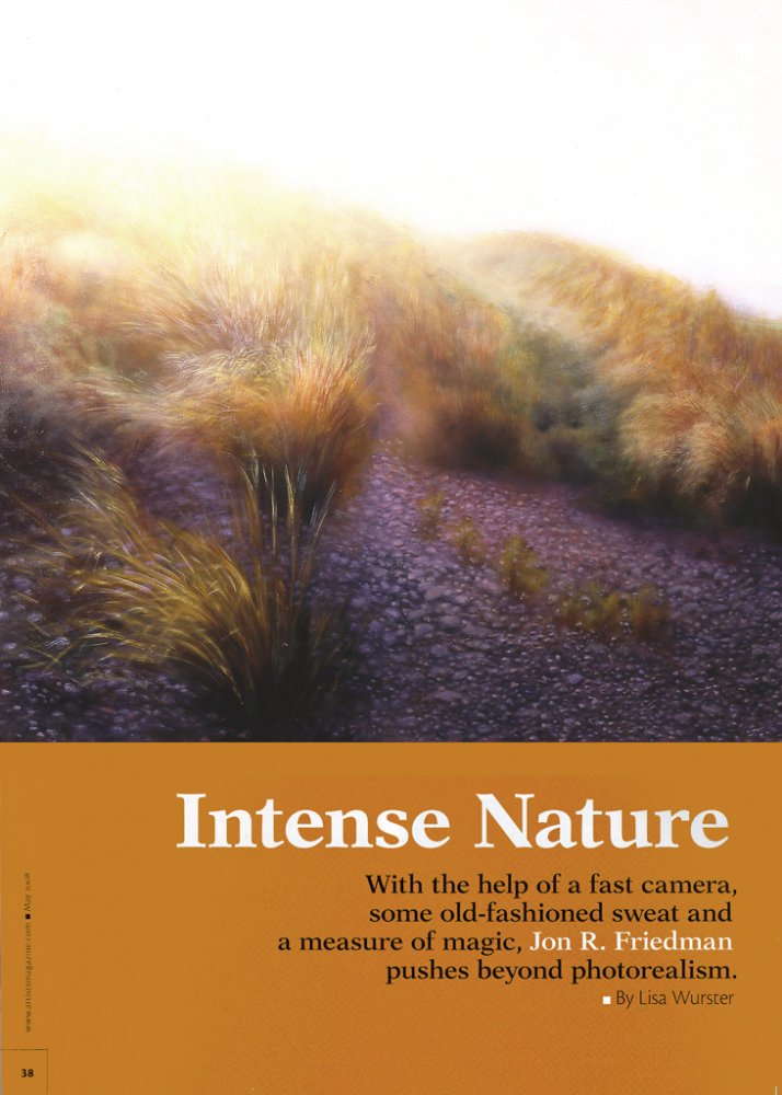 The Artist's Magazine, May 2008 page 38