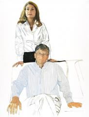 2005 Bill & Melinda Gates, Color Study #3